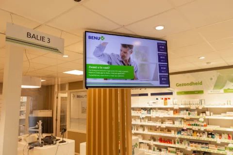 BENU - Digital signage