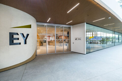EY Building entrance