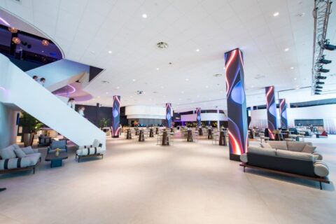 NBC Congress Centre - LED Pillars