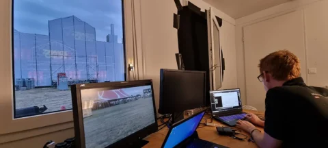 Zwarte Cross - Stage Projection