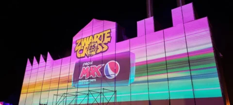Zwarte Cross - Videomapping