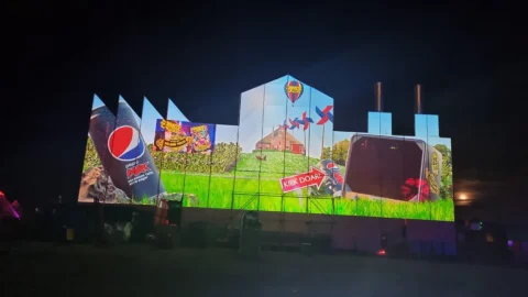 Zwarte Cross - Videomapping